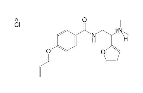 2-furanmethanaminium, N,N-dimethyl-alpha-[[[4-(2-propenyloxy)benzoyl]amino]methyl]-, chloride