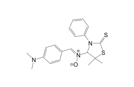 Thiazolidine-2-thione, 5,5-dimethyl-4-(4-dimethylaminobenzylidenamino-N-oxide)-3-phenyl-