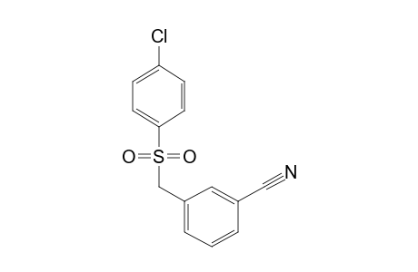 alpha-[(p-CHLOROPHENYL)SULFONYL]-m-TOLUNITRILE