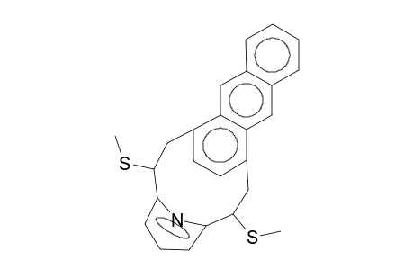 6,16-Etheno-13,9-nitrilo-9H-cyclotrideca[b]naphthalene, 7,8,14,15-tetrahydro-8,14-bis(methylthio)-