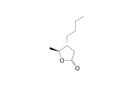 TRANS-4-N-BUTYL-5-METHYL-4,5-DIHYDRO-2(3H)-FURANONE