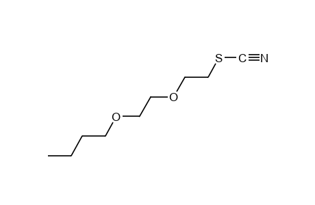 Thiocyanic acid, 2-(2-butoxyethoxy)ethyl ester