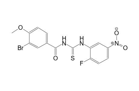 N-(3-bromo-4-methoxybenzoyl)-N'-(2-fluoro-5-nitrophenyl)thiourea