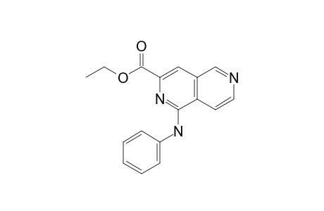 ethyl 1-(phenylamino)-2,6-naphthyridine-3-carboxylate