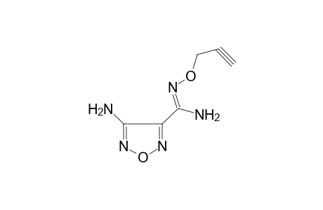 4-Amino-n-prop-2-ynyloxy-furazan-3-carboxamidine