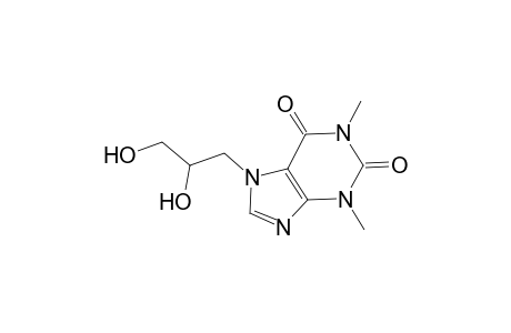 7-(2,3-Dihydroxypropyl)theophylline