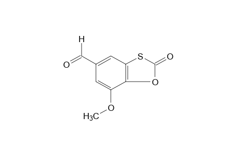 7-methoxy-2-oxo-1,3-benzoxathiole-5-carboxaldehyde