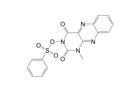 (1-methyl-2,4-dioxo-benzo[g]pteridin-3-yl) benzenesulfonate