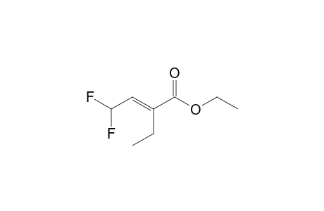 ETHYL-(E)-3-(DIFLUOROMETHYL)-2-ETHYL-2-PROPENOATE