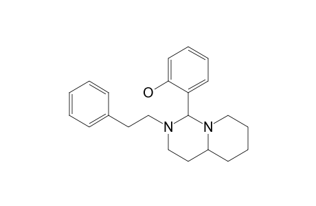 o-(octahydro-2-phenethyl-1H-pyrido[1,2-c]pyrimidin-1yl)phenol