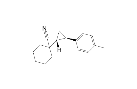 1-[(1R,2R)-2-(p-tolyl)cyclopropyl]cyclohexanecarbonitrile