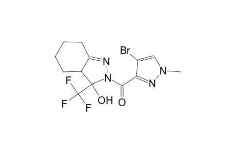 2-[(4-bromo-1-methyl-1H-pyrazol-3-yl)carbonyl]-3-(trifluoromethyl)-3,3a,4,5,6,7-hexahydro-2H-indazol-3-ol