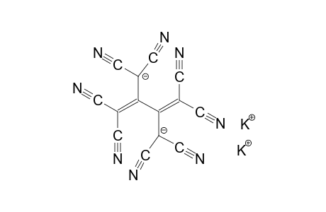 2,3-Bis(dicyanomethyl)-1,3-butadiene-1,1,4,4-tetracarbonitrile, dipotassium derivative