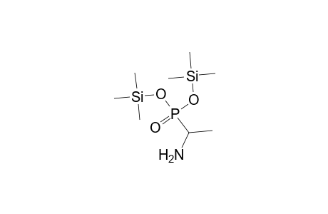 Phosphonic acid, (1-aminoethyl)-, bis(trimethylsilyl) ester