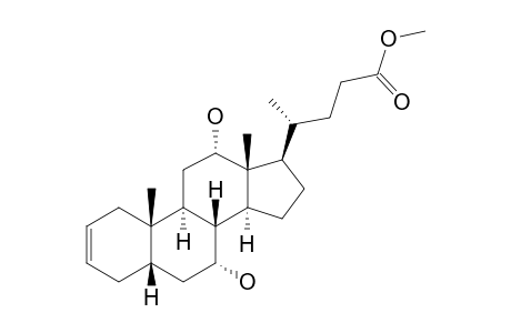 7,12-DIHYDROXY-METHYL-5-BETA-CHOL-2-ENOATE