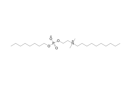 DECANAMINIUM,N-ETHYL-2-[[HYDROXY-(OCTYLOXY)-PHOSPHINYL]-OXY]-N,N-DIMETHYL-INNER-SALT