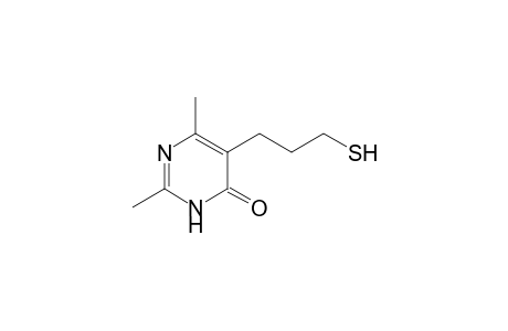 2,6-dimethyl-5-(3-mercaptopropyl)-4(3H)-pyrimidinone