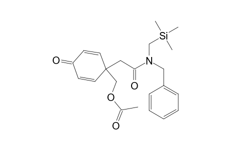 SILYLAMIDO-(ACETOXYMETHYL)-CYCLOHEXADIENONE,ROTAMER-A