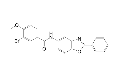 benzamide, 3-bromo-4-methoxy-N-(2-phenyl-5-benzoxazolyl)-