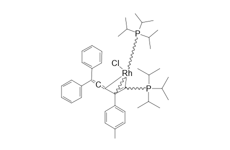 [RHCL(3-ETA-ANTI-CH(P-(ISO-PROPYL)3)C(PARA-TOL)C=C=CPH2)(P-(ISO-PROPYL)3)]