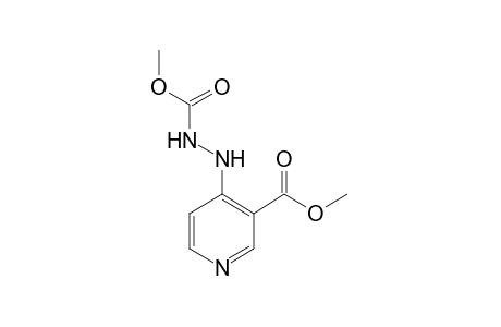 4-(2-carboxyhydrazino)nicotinic acid, dimethyl ester