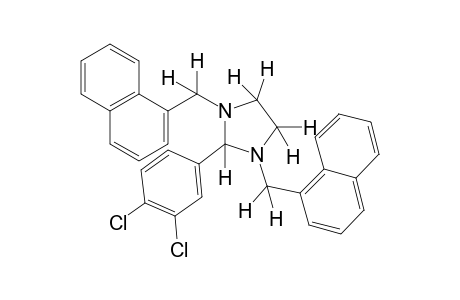 1,3-bis[(1-naphthyl)methyl]-2-(3,4-dichlorophenyl)imidazolidine