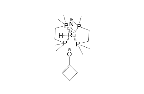 [TRANS-(DMPE)2RU(H)(NH3)]-[C4H5O]