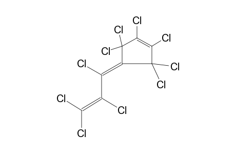 1,2,3,3,5,5-hexachloro-4-(1,2,3,3-tetrachloroallylidene)cyclopentene