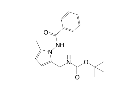 tert-Butyl {[1-(Benzoylamino)-5-methyl-1H-pyrrol-2-yl]methyl}carbamate