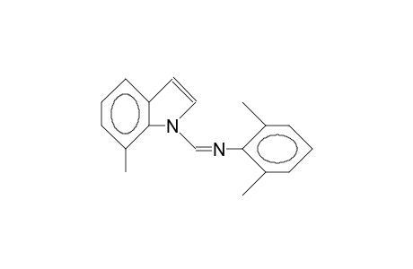 1-([2,4-Dimethyl-anilino]-methyl)-7-methyl-indole