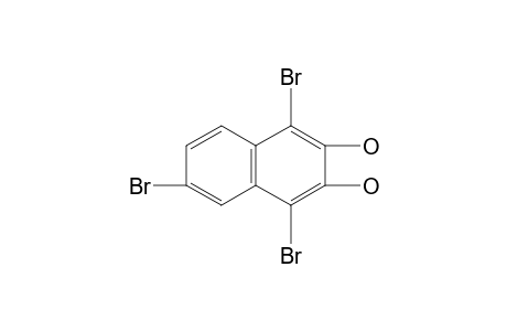 1,4,6-tribromo-2,3-naphthalenediol