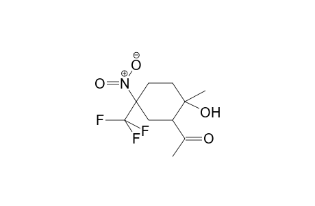 1-METHYL-2-ACETYL-4-TRIFLUOROMETHYL-4-NITROCYCLOHEXAN-1-OL