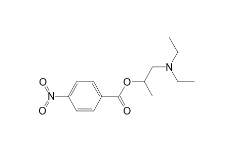 (+/-)-1-(DIETHYL-AMINO-METHYL)-ETHYL-4-NITRO-BENZOATE