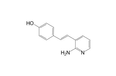 3-(4'-Hydroxyphenethen-1'-yl)-2-aminopyridine