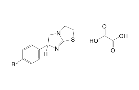 L-6-(p-bromophenyl)-2,3,5,6-tetrahydroimidazo[2,1-b]thiazole, oxalate(1:1)