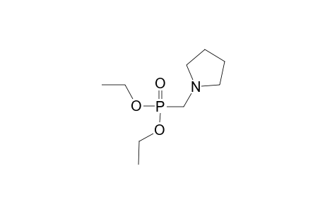 [(1-pyrrolidinyl)methyl]phosphonic acid, diethyl ester