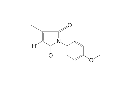 N-(p-methoxyphenyl)-2-methylmaleimide