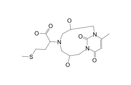 2-(3,7-DIHYDROXY-10-METHYL-12,13-DIOXO-1,5,9-TRIAZABICYCLO-[7.3.1]-TRIDEC-10-EN-5-YL)-4-METHYLTHIOBUTANOIC_ACID