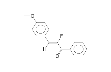 (Z)-2-Fluoro-3-(4-methoxyphenyl)-1-phenyl-2-propen-1-one