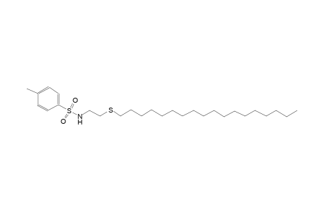 benzenesulfonamide, 4-methyl-N-[2-(octadecylthio)ethyl]-