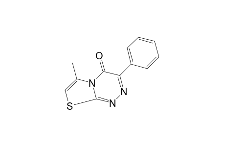 6-methyl-3-phenyl-4H-thiazolo[2,3-c]-as-triazin-4-one