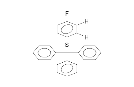 (PARA-FLUOROPHENYL)(TRIPHENYLMETHYL)SULPHIDE