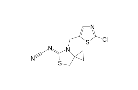 N-[4-(2-CHLOROTHIAZOL-5-YLMETHYL)-6-THIA-4-AZASPIRO-[2.4]-HEPT-5-YLIDENE]-CYANAMIDE