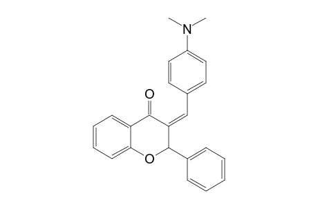 (E)-3-(4'-DIMETHYLAMINOPHENYLIDENE)-FLAVANONE