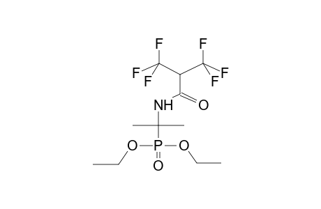 O,O-DIETHYL-2-(N-ALPHA-HYDROHEXAFLUOROISOBUTYRYLAMINO)PROP-2-YLPHOSPHONATE