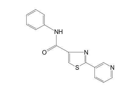 2-(3-pyridyl)-4-thiazolecarboxanilide