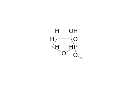 2ALPHA-OXO-2BETA-METHOXY-3ALPHA-HYDROXY-5BETA-METHYL-1,2-OXAPHOSPHOLANE