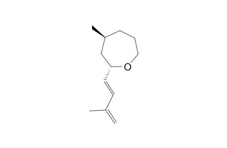 (TRANS-(E)-4-METHYL-2-(3-METHYLBUTA-1,3-DIENYL)-OXEPANE