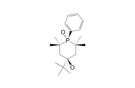 4-tert.-Butyl-2,2,6,6-tetramethyl-1-phenyl-4-phosphorinanol-1-oxide