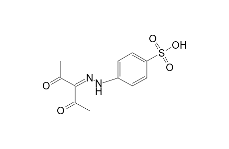 p-[(DIACETYLMETHYLENE)HYDRAZINO]BENZENESULFONIC ACID